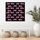 Pink Tiger by Vanka Manitarka on GIANT ART - pink digital painting