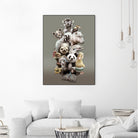 ZOO ESCAPE by JUMALI KATANI on GIANT ART - gray digital painting
