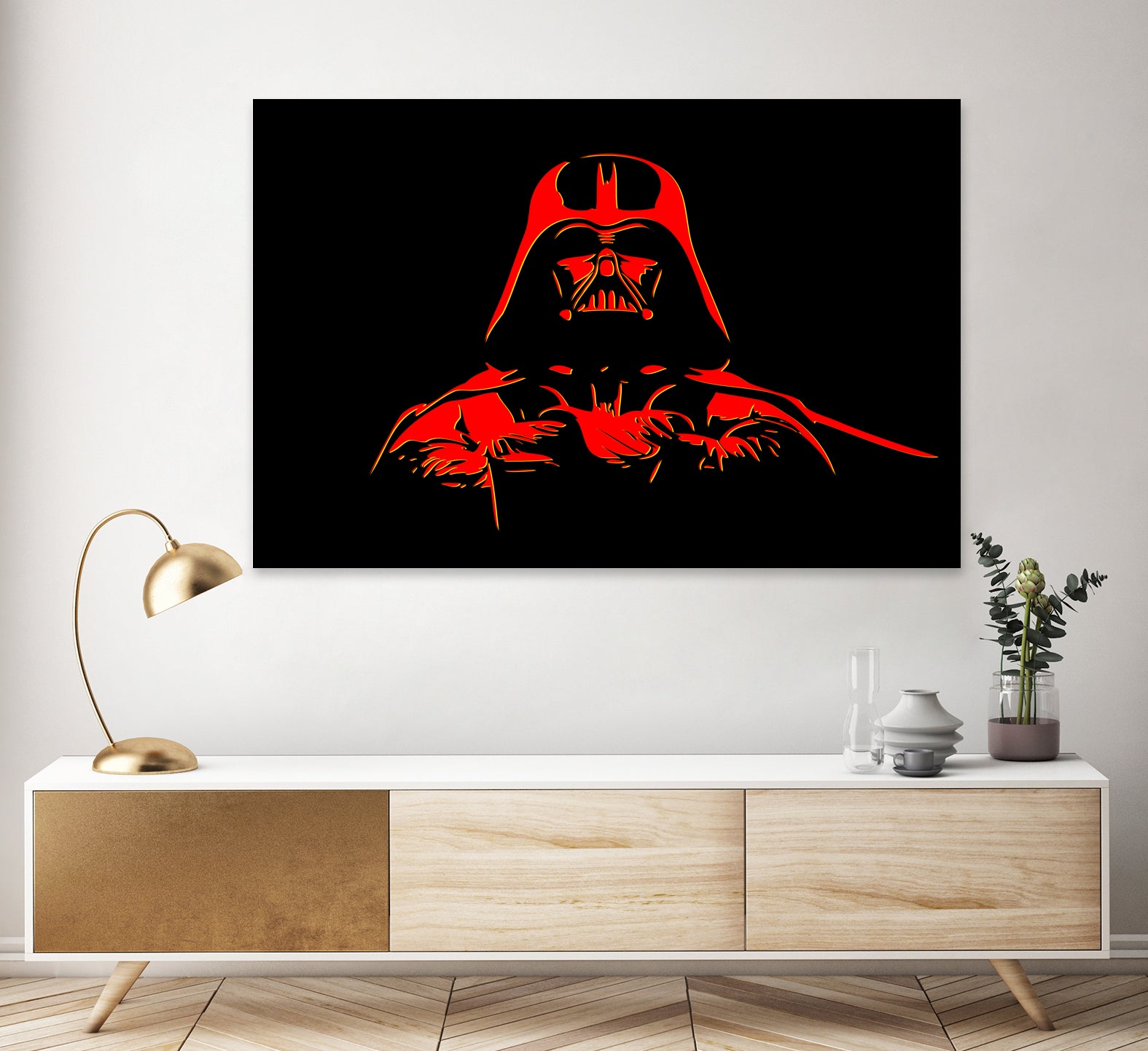 Darth Vader | Pop Art by William Cuccio on GIANT ART - black digital painting