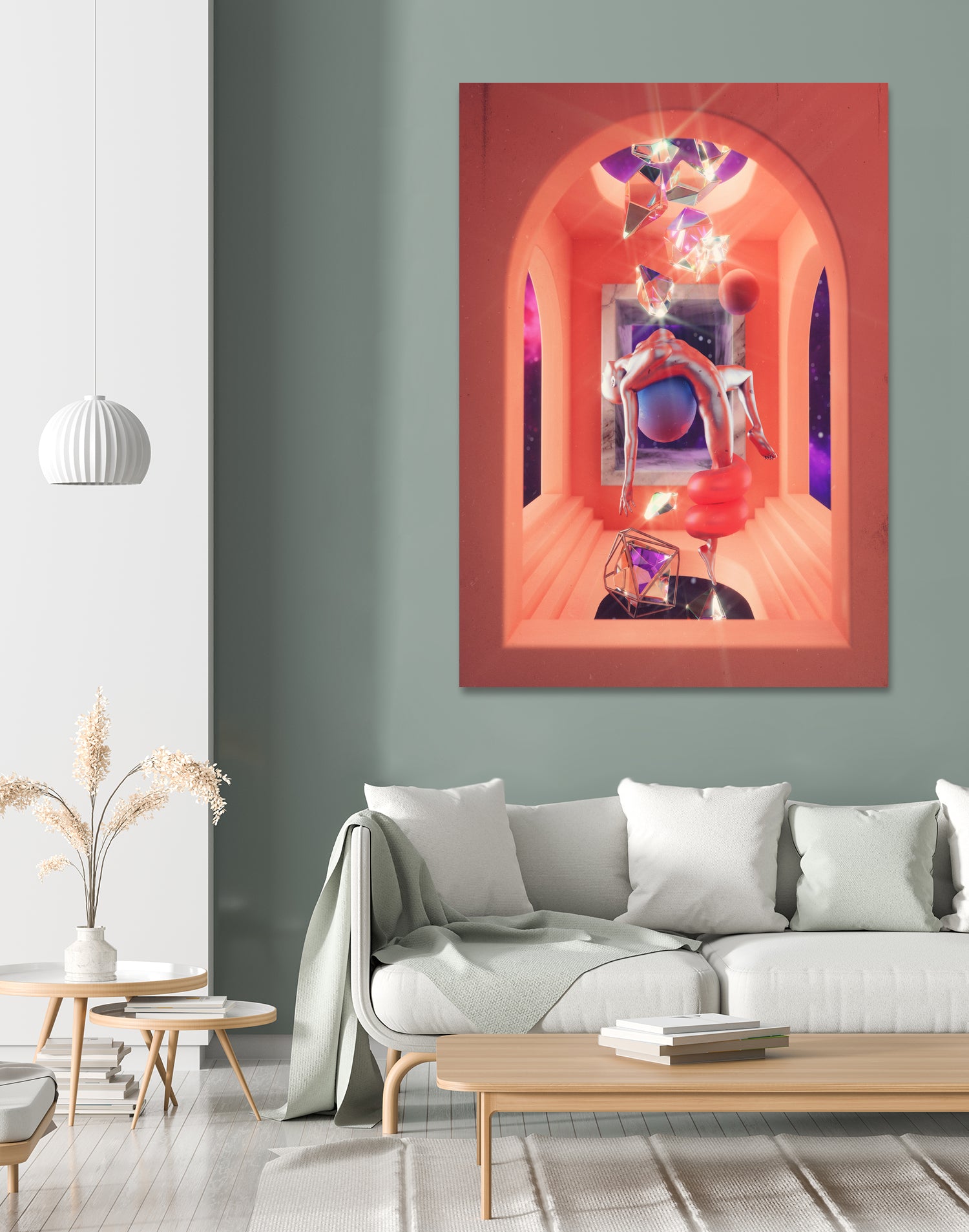 Empowerment by Jorge Luis Miraldo on GIANT ART - pink digital painting