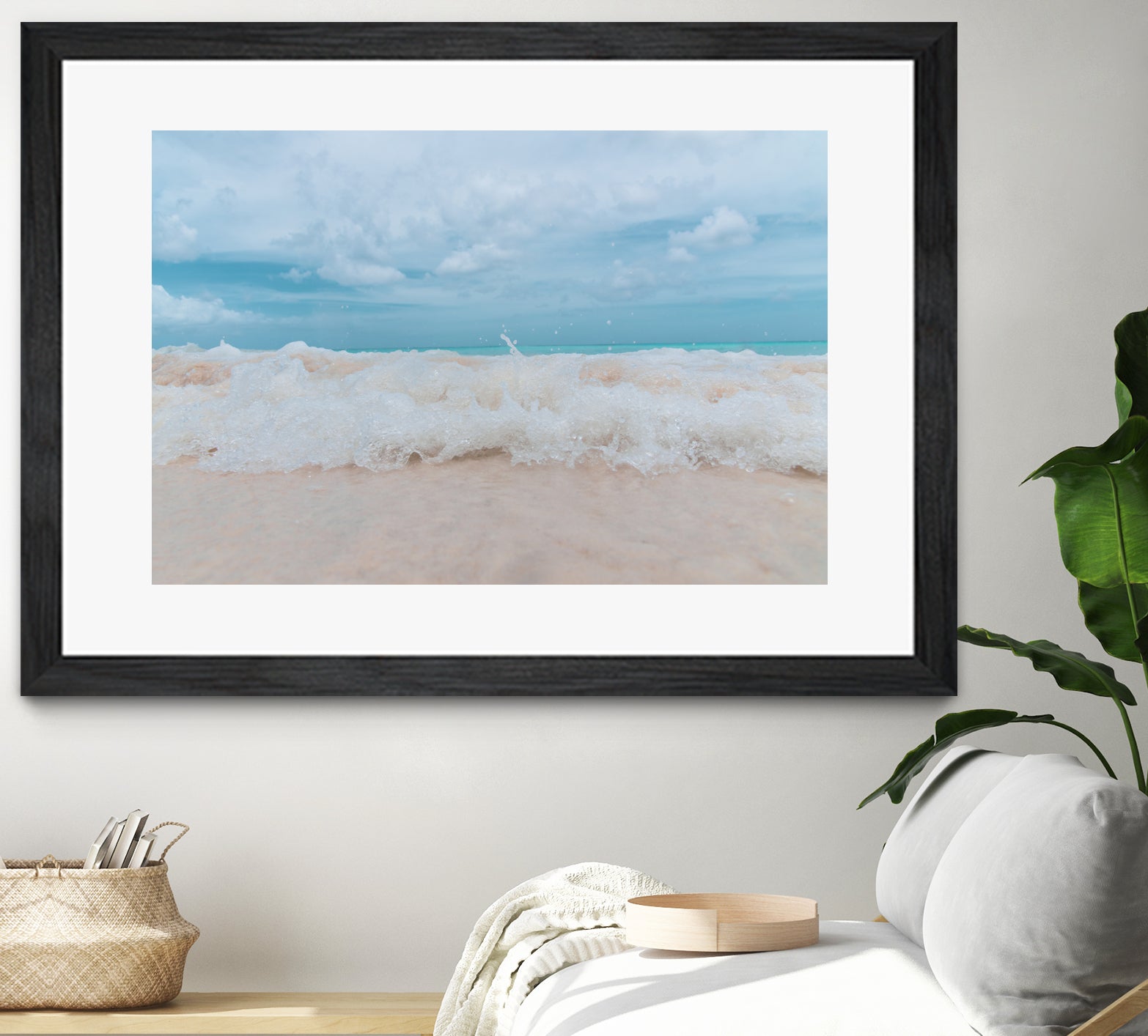 Caribbean Rush 1 by ©AnitasBellasArt on GIANT ART - blue coastal