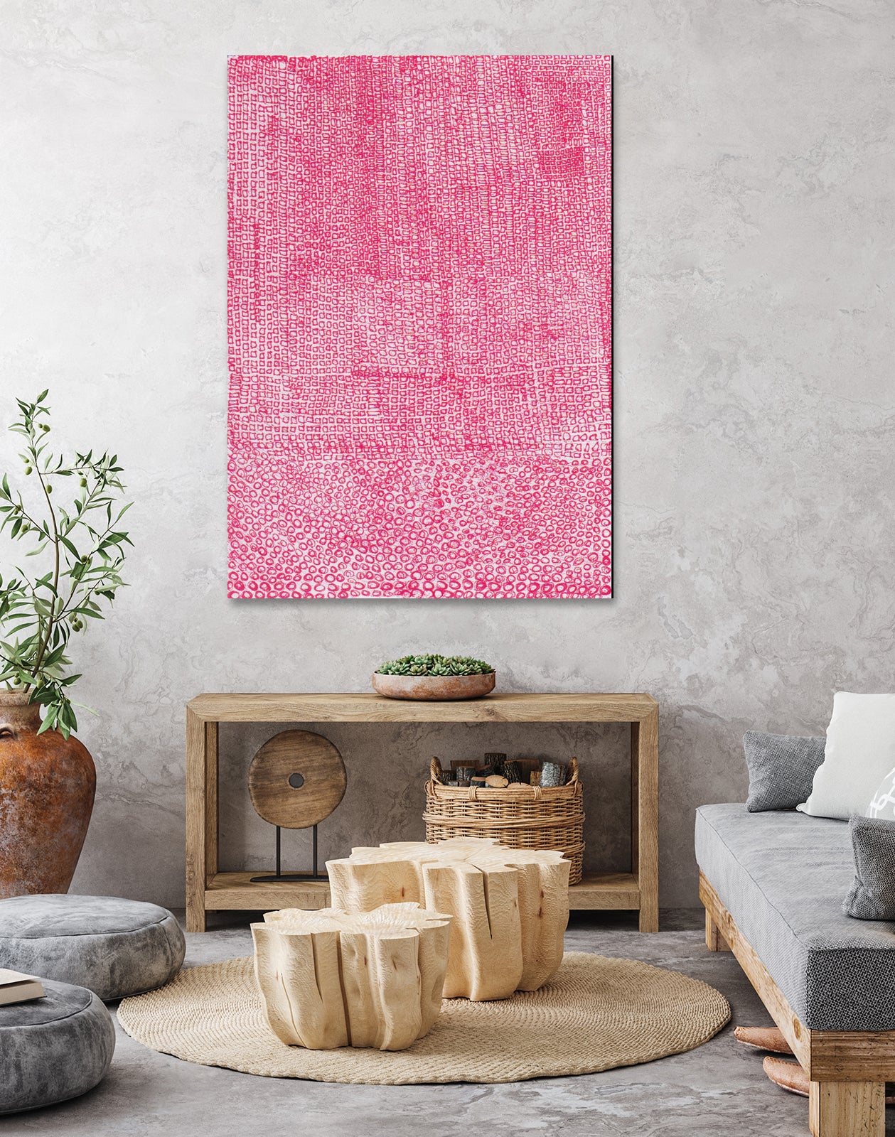 Red Ink I by Blerta Karahoda on GIANT ART - red mixed media