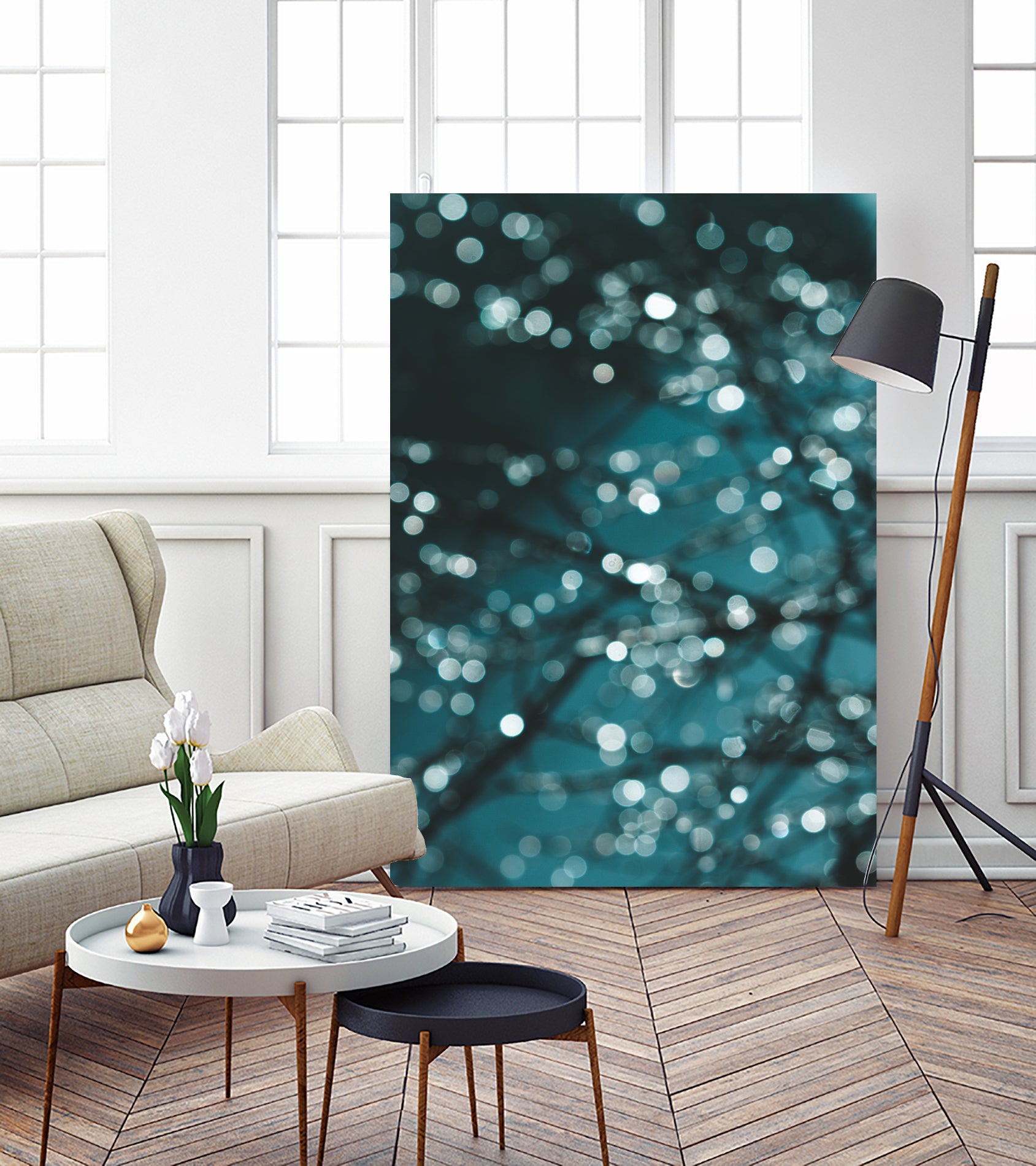 Midnight Sparkle by Victoria Frost on GIANT ART - blue photo manipulation
