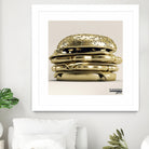 Golden Burger by Antoni Tudisco on GIANT ART - 3d art