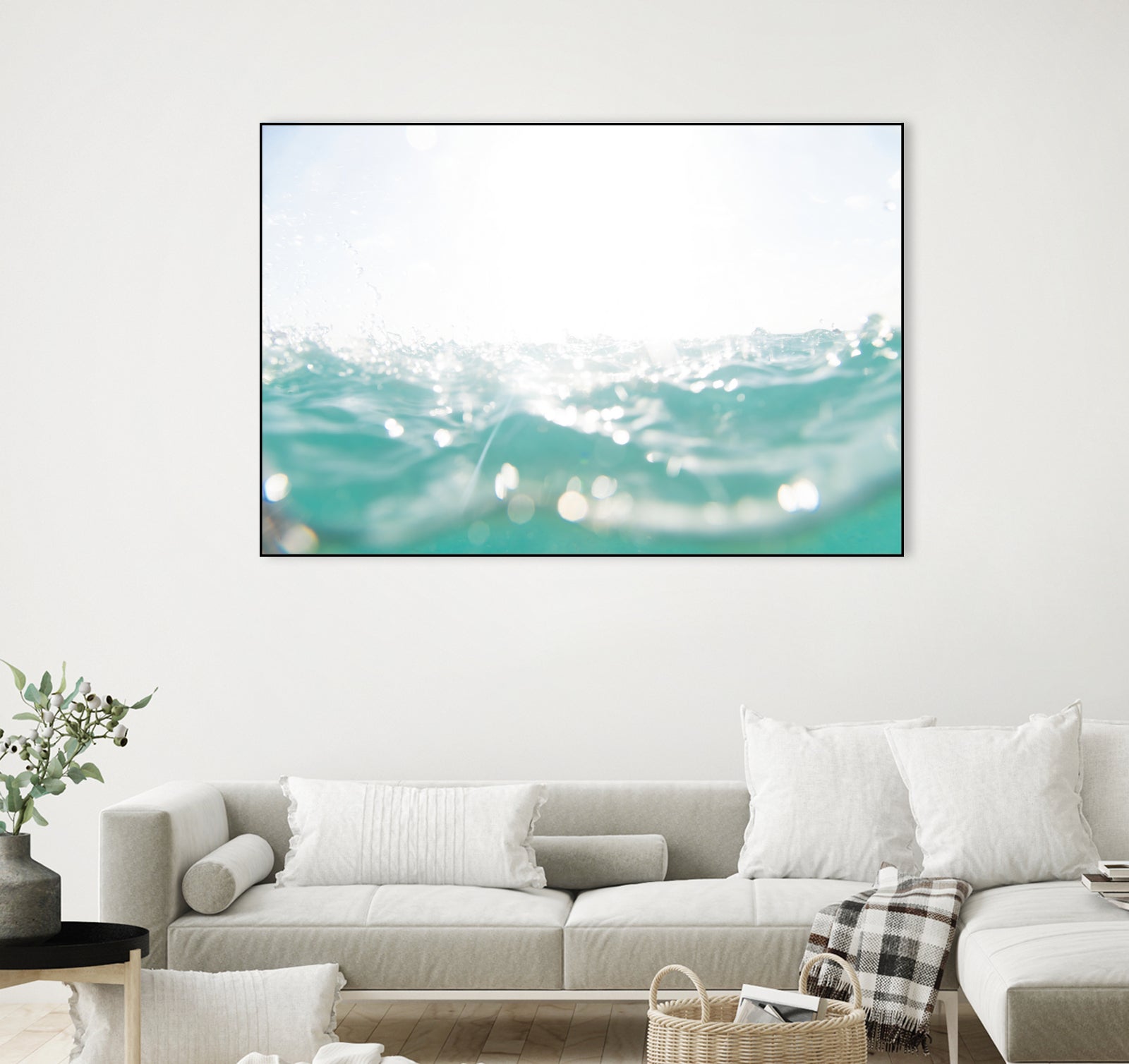 Dreaming in the Caribbean Sea 1 by AnitasBellasArt on GIANT ART - blue coastal