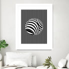 Geometric Refraction by Barrett Biggers on GIANT ART - black vector illustration
