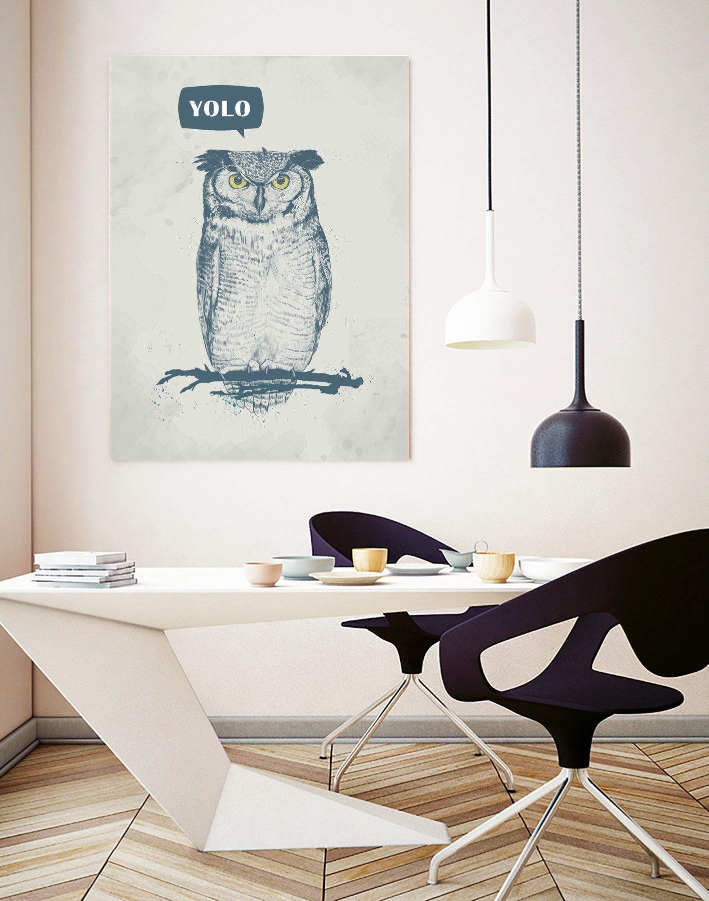 YOLO by Solti Balázs on GIANT ART - gray digital drawing