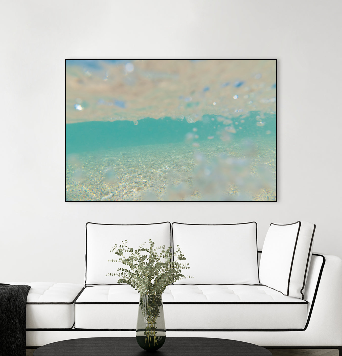 Ocean Mermaid Sea Sparkles Dream 1 by AnitasBellasArt on GIANT ART - blue coastal