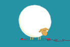 Fluffy Sheep by Budi Satria Kompoi on GIANT ART - vector illustration