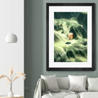 Shapes in Nature 6 by . Chaotic Atmospheres on GIANT ART - green digital painting