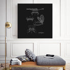 Toilet Seat and Cover Patent - Black by Finlay McNevin on GIANT ART - black typography