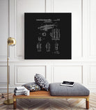 Trumpet Patent - Black by Finlay McNevin on GIANT ART - black typography