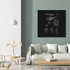Trumpet Patent - Black by Finlay McNevin on GIANT ART - black typography