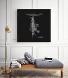 AR-15 Semi-Automatic Rifle Patent - Black by Finlay McNevin on GIANT ART - black typography
