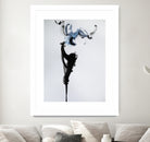 Fashion watercolor portrait by enmo enmo lin on GIANT ART - white photo illustration