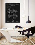 Beer Faucet Patent - Black by Finlay McNevin on GIANT ART - black typography