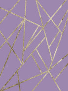 Classic Lavender Gold Geo #1 #geometric #decor #art by Anita & Bella Jantz on GIANT ART - fuchsia digital drawing