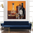 After Hours II by João Bello on GIANT ART - orange mixed media