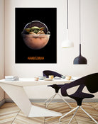 Baby Yoda The Mandalorian by Sundeep Kumar on GIANT ART - green digital painting