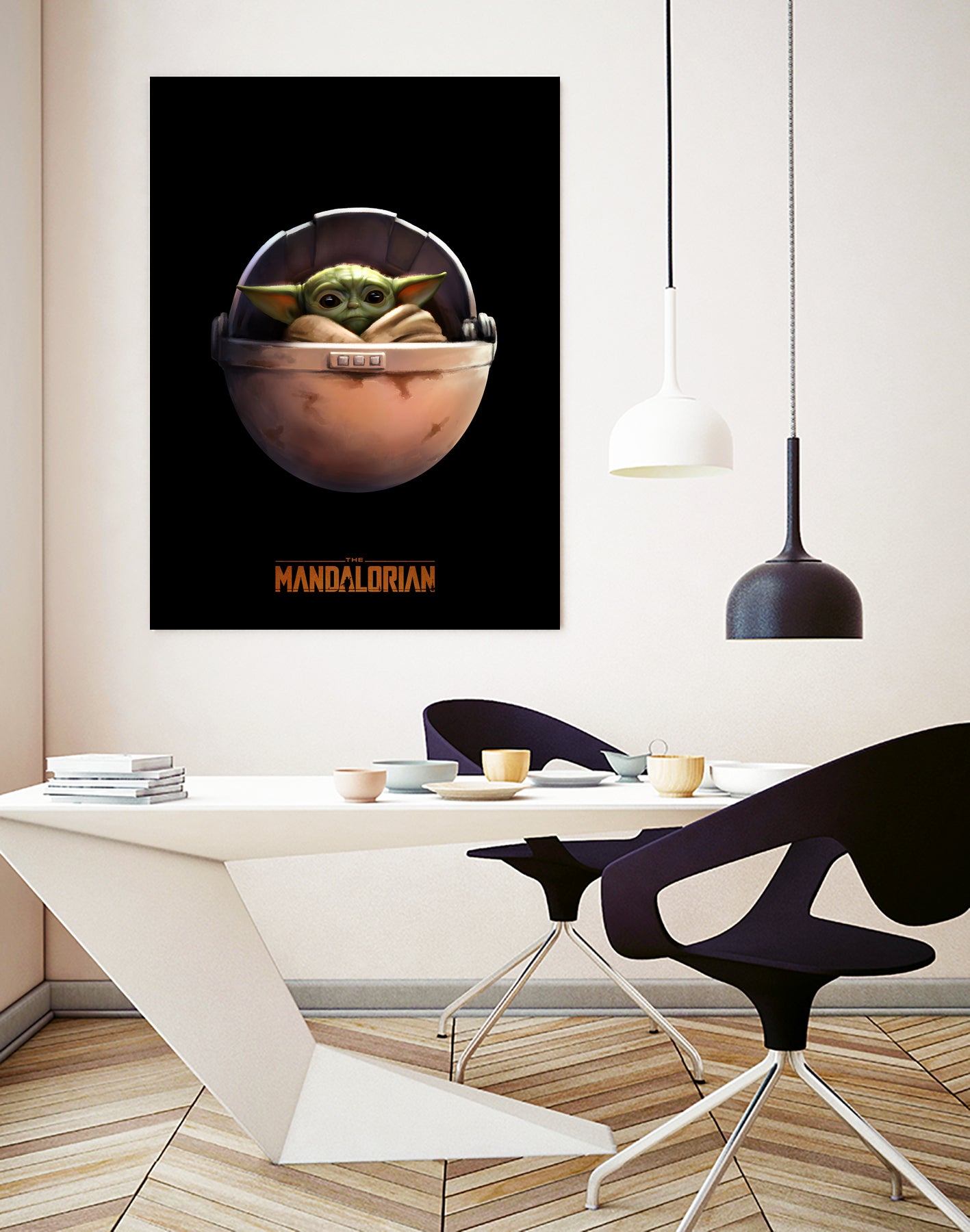 Baby Yoda The Mandalorian by Sundeep Kumar on GIANT ART - green digital painting