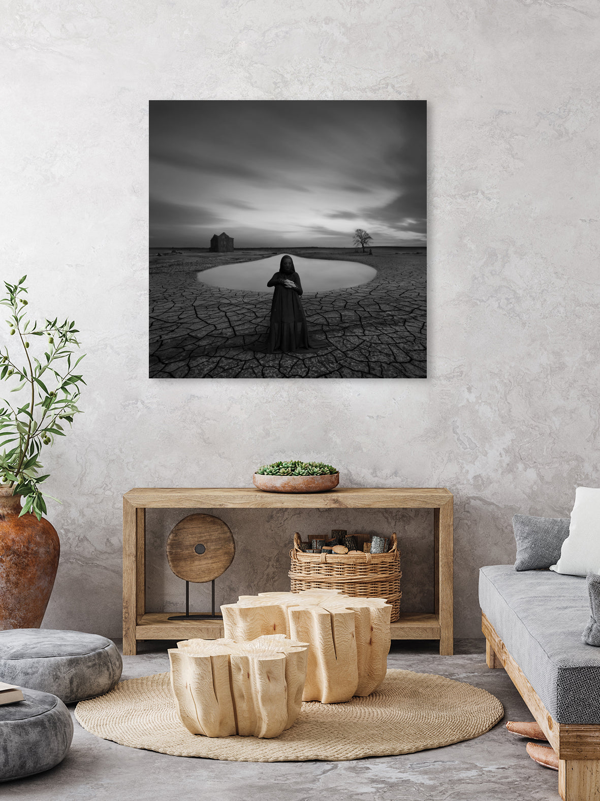 I need some space by Dariusz Klimczak on GIANT ART - brown photo illustration