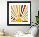Sun Shines Inside you by Chrysafia Vogiatzi on GIANT ART - yellow digital painting
