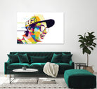 Valentino Rossi (Alt) by Ahmad Taufiq on GIANT ART - white digital drawing