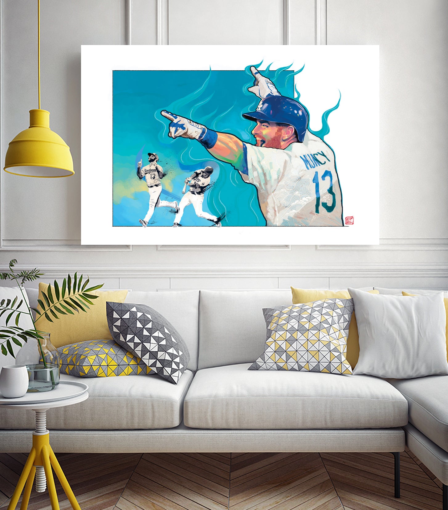 Muncy Power by Claudia Labarca on GIANT ART - blue digital painting