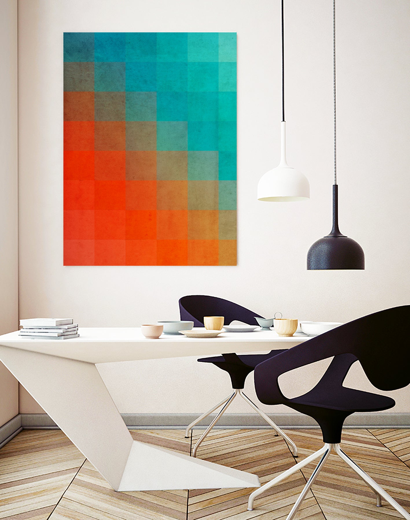 Beach Pixel Surface by Danny Jardim on GIANT ART - digital painting
