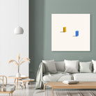 Six feet apart by Jason Ratliff on GIANT ART - yellow digital painting