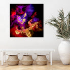 100 Nebulas in Space 058 by Raul Andre Petrasanta on GIANT ART - red digital painting