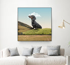 King of the World by Sean Doherty on GIANT ART - brown mixed media