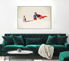 Asian American Heroine by Jason Ratliff on GIANT ART - red digital painting
