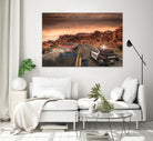 The Chase by Randy Turnbow on GIANT ART - orange photo manipulation