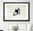 Dark Knight by Jason Ratliff on GIANT ART - blue digital painting