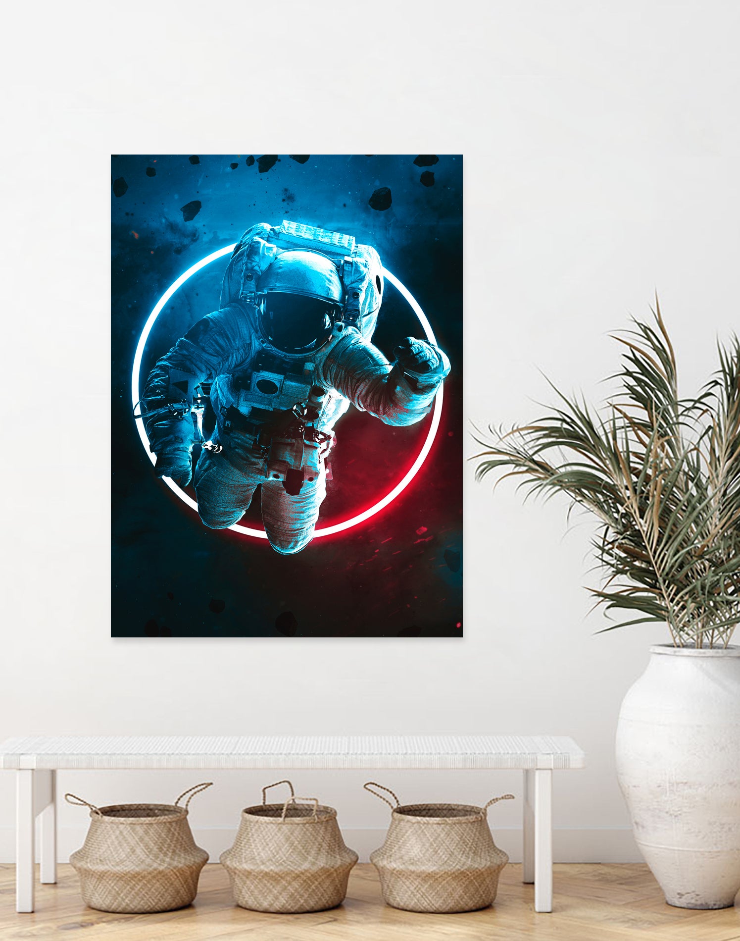 Lost in space by Sara Kamal on GIANT ART - black photo illustration