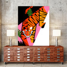 Tiger by 2BROS Creative on GIANT ART - white digital drawing