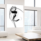 Free hand #121BW by Imre Tóth on GIANT ART - white digital painting