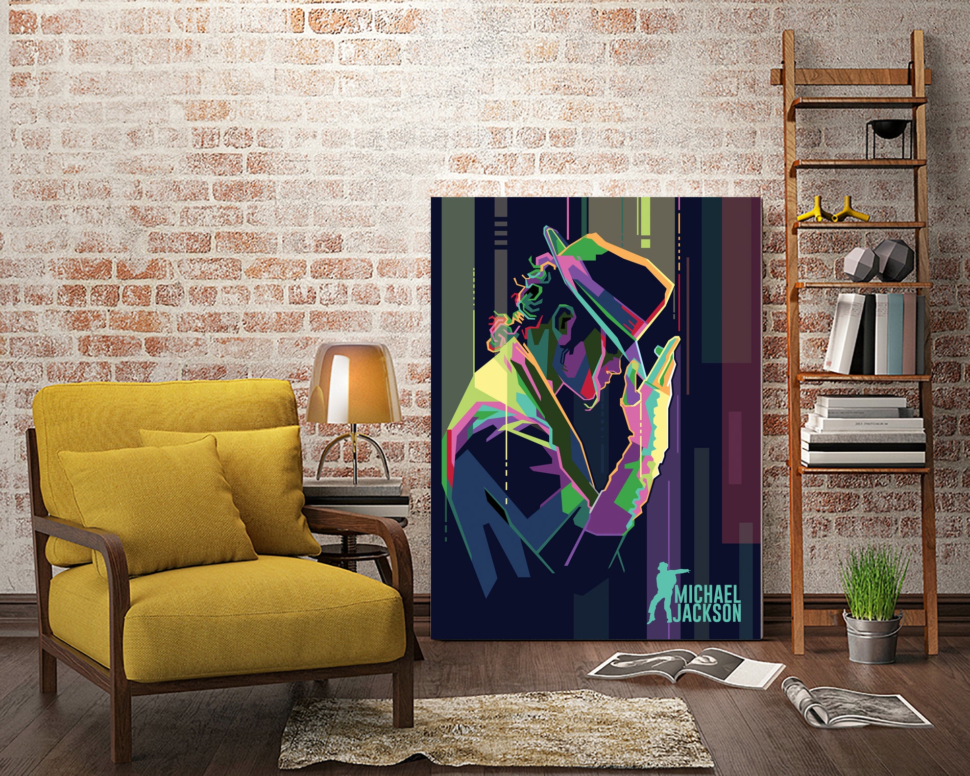 Michael Jackson by Mohamad Helmi on GIANT ART - black photo illustration