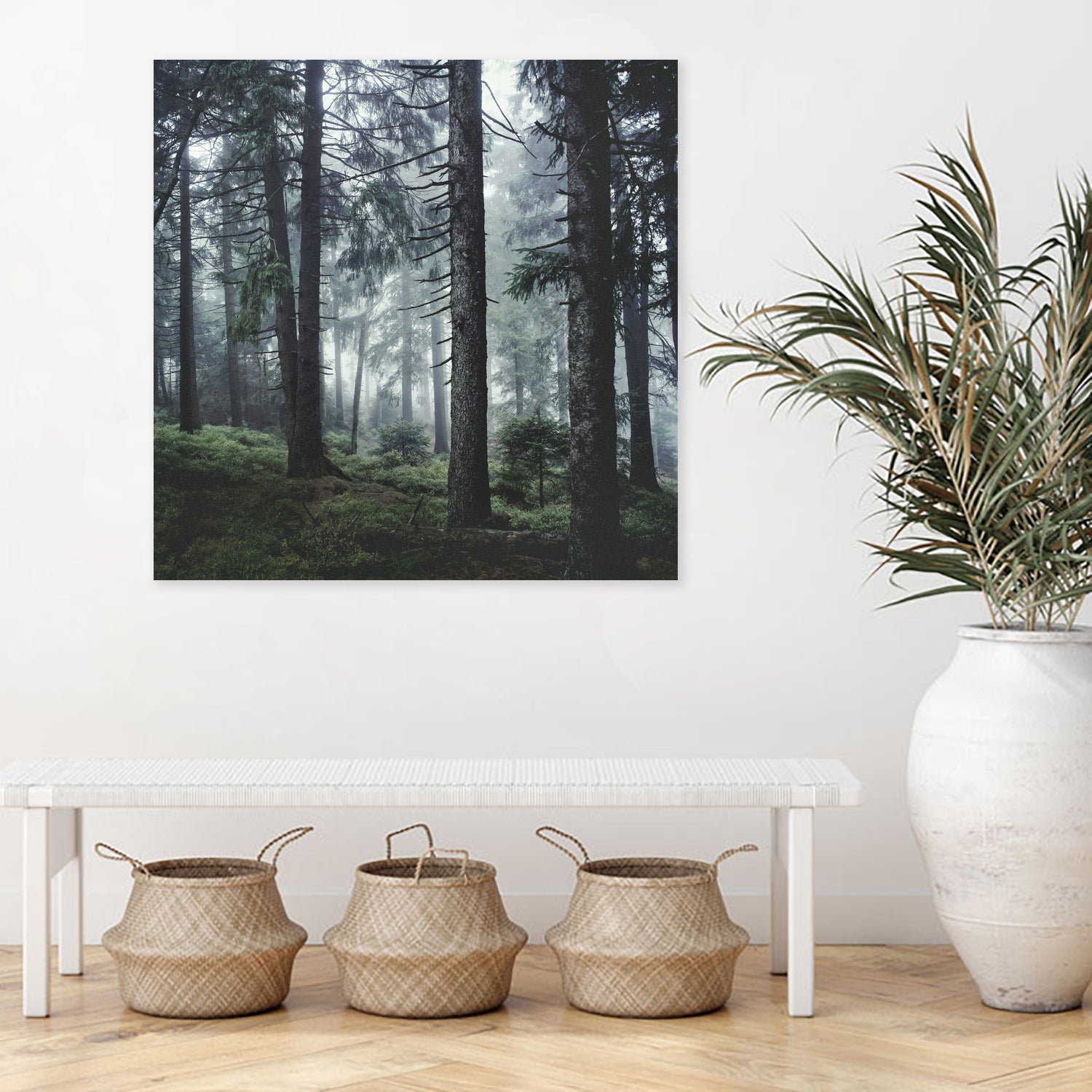 Path Vibes by Oliver Brömme on GIANT ART - green photo manipulation