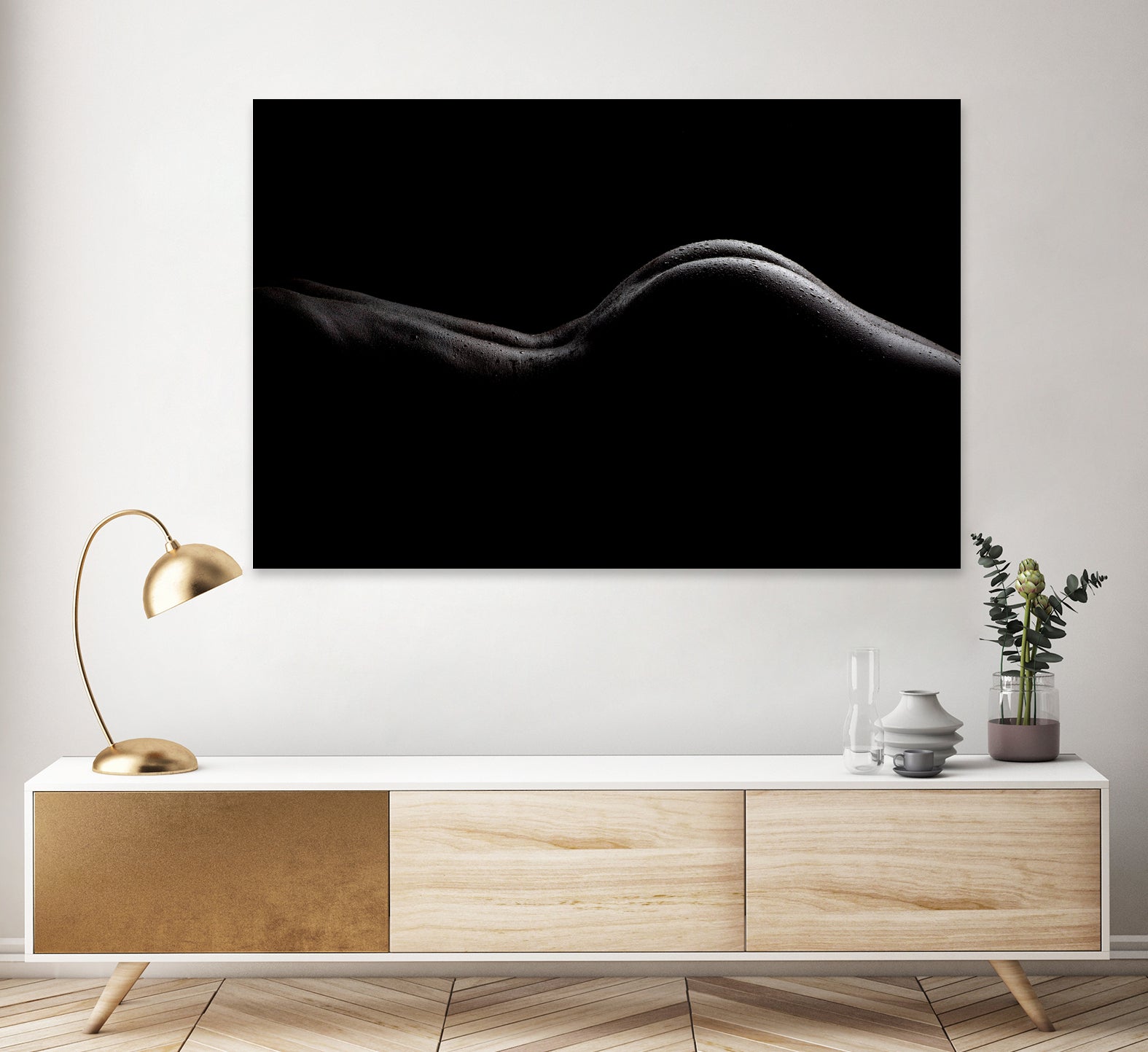 Dark butt by Zdenek Kintr on GIANT ART - black photo illustration