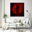 Red Moon by Ilya Danilov on GIANT ART - red digital painting