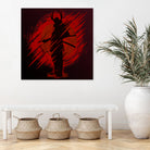 Red Moon by Ilya Danilov on GIANT ART - red digital painting