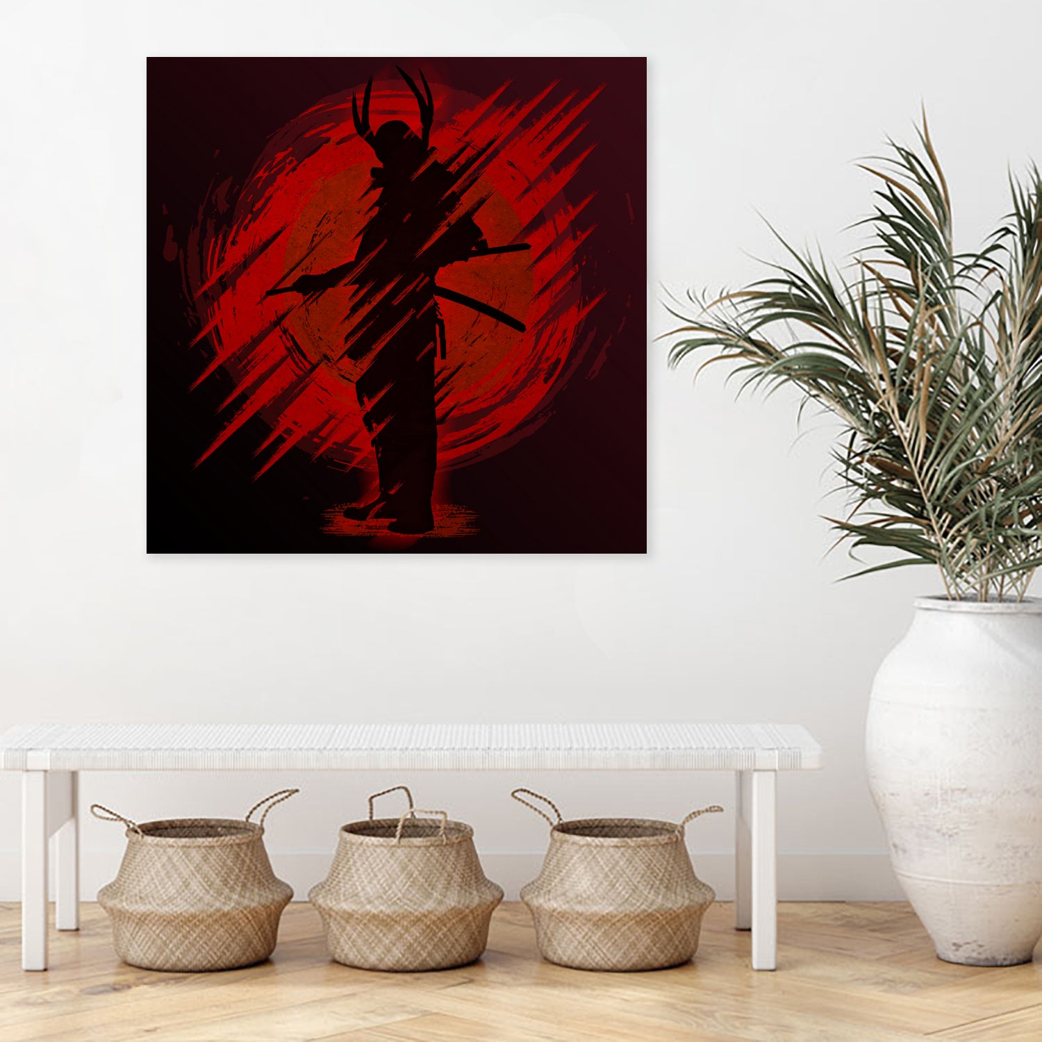 Red Moon by Ilya Danilov on GIANT ART - red digital painting