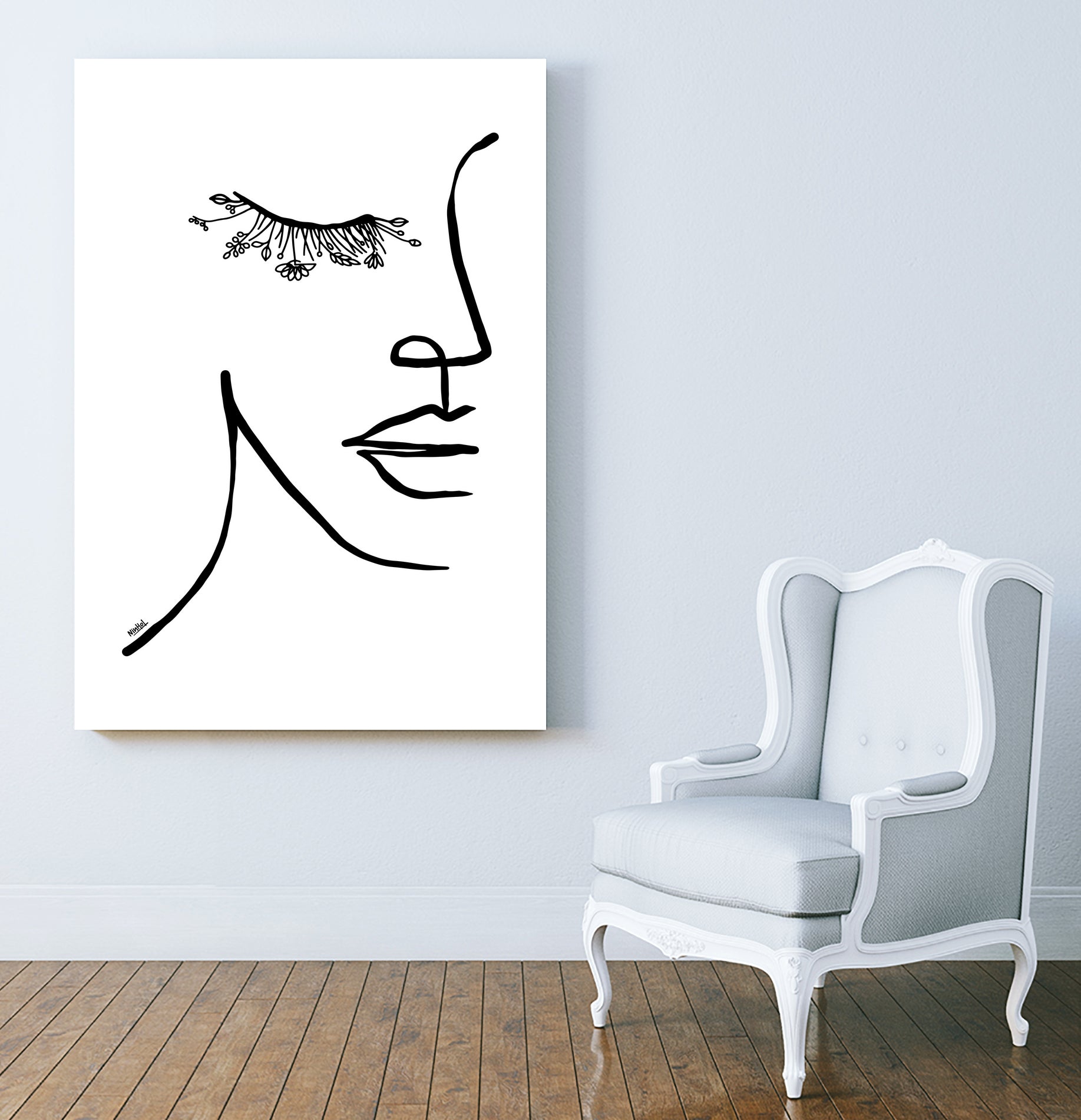 Natureye by Jamerson Lima on GIANT ART - white digital drawing