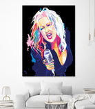 Cyndi Lauper by Deni Rahayu on GIANT ART - white digital drawing