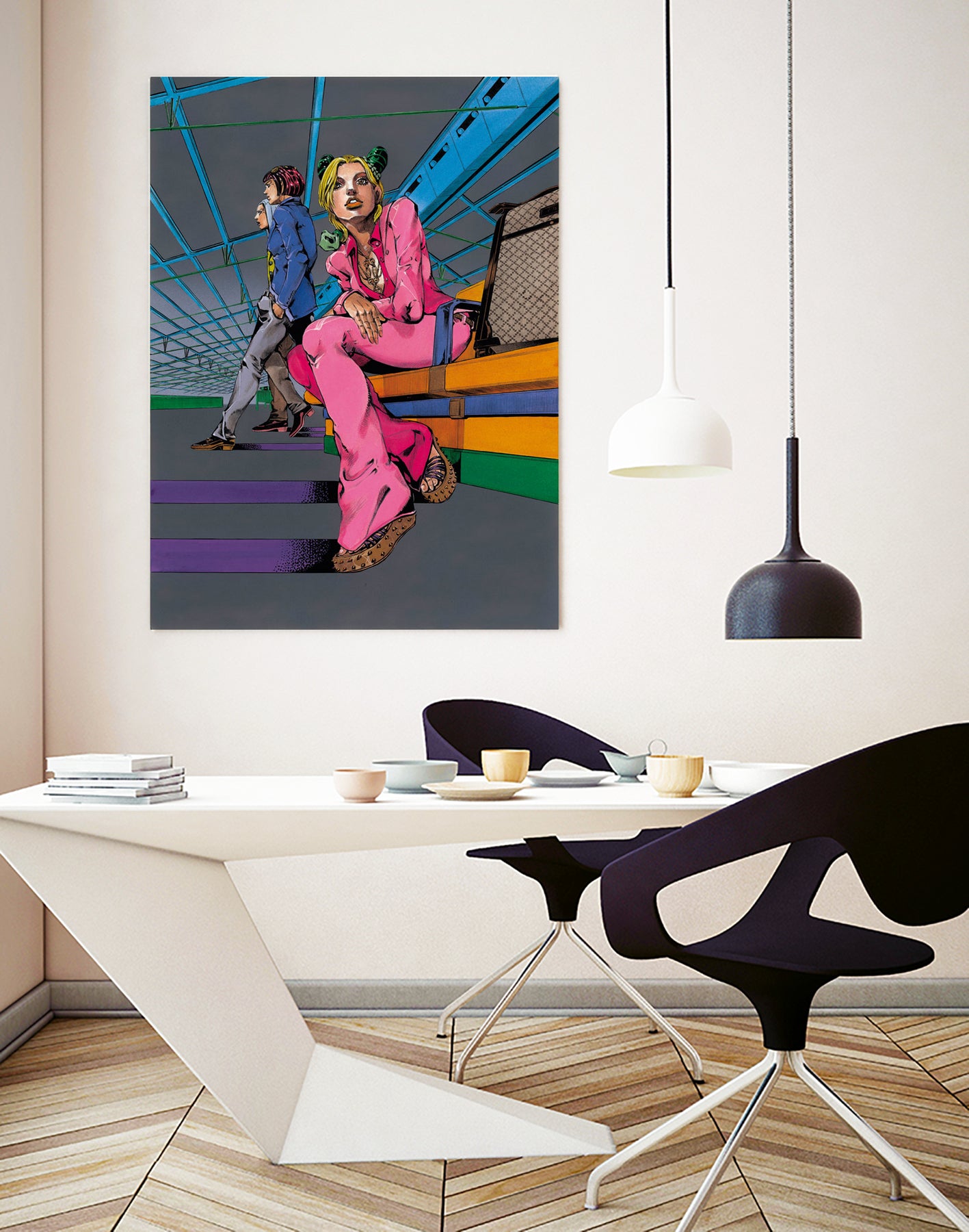 Hirohiko Araki by Marilyn Short on GIANT ART - white digital painting