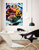 Demon Slayer Team by Christian Velazquez on GIANT ART - orange digital painting