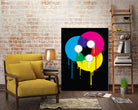 Melting Vinyl by David Iwane on GIANT ART - black vector illustration