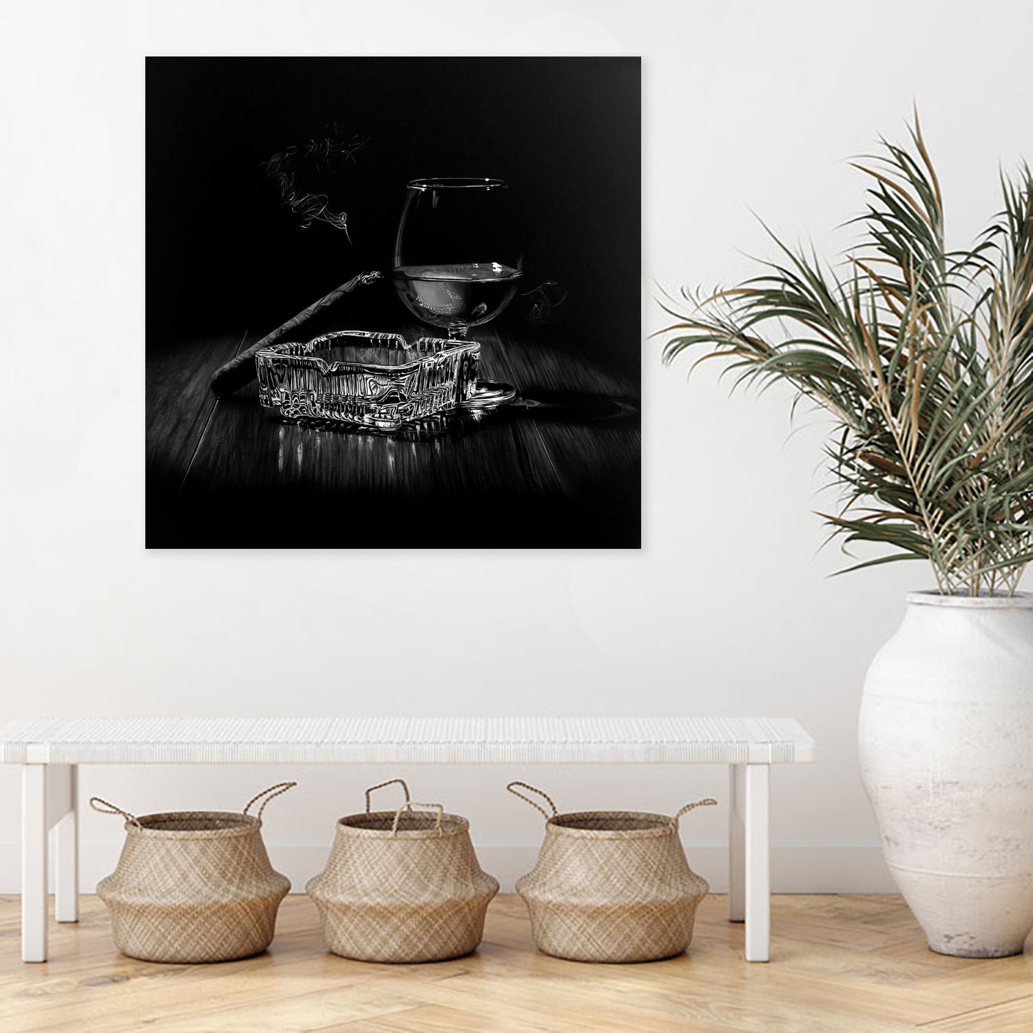 After Hours IV B-W by João Bello on GIANT ART - black mixed media